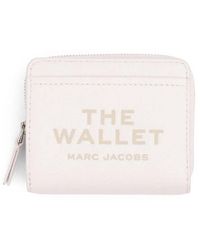 Marc Jacobs - The Leather Mini Compact Wallet - Lyst