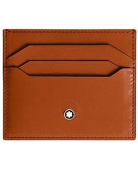 Montblanc - Meisterstuck 6Cc Leather Card Holder - Lyst