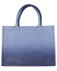 Dior - Calfskin Tote Bag - Lyst