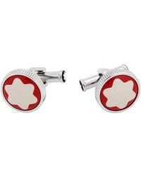Montblanc - Heritage Rouge Et Noir Cufflinks - Lyst