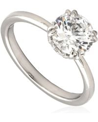 Swarovski - Ladies Constella Stilla Cocktail Ring, Size 55 - Lyst