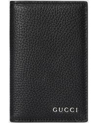 Gucci - Long Card Case With Logo - Lyst
