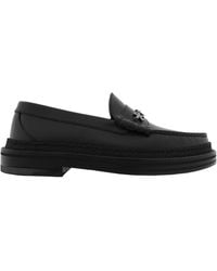 Jimmy Choo - Ezra/F Star Crystal Chain Loafers, Brand Size 34 Us - Lyst