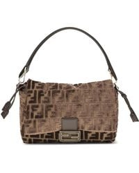 Fendi - Medium Mamma Baguette Shoulder Bag - Lyst