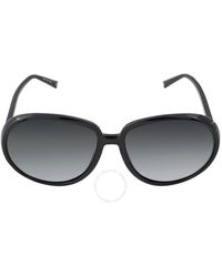 Givenchy - Dark Grey Gradient Round Sunglasses Gv 7180/s 0807/9o 61 - Lyst