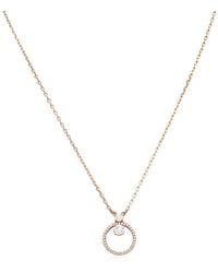 Swarovski - Constella Pendant Cz Rose Shiny - Lyst