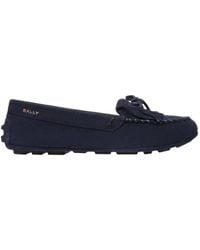 Bally - Kerbs Calf Suede Drivers, Brand Size 40 Us - Lyst