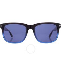 Tom Ford - Stephenson Square Sunglasses Ft0775 55v 56 - Lyst