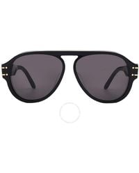 Dior - Smoke Pilot Sunglasses Signature A1u Cd40047u 58 - Lyst