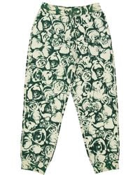 Burberry - Rose Wool Jogging Pants - Lyst