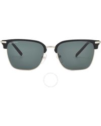 Ferragamo - Green Square Sunglasses Sf227s 703 53 - Lyst