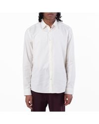 BOSS - Regular-Fit Long-Sleeve Cotton Shirt - Lyst