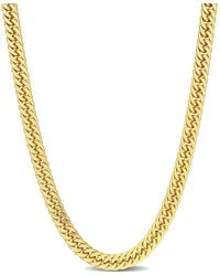 Amour - 5.5Mm Double Curb Link Chain Necklace - Lyst