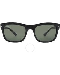 Ray-Ban - Green Square Sunglasses Rb4428 601/31 56 - Lyst
