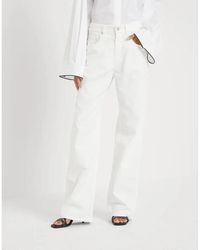 Brunello Cucinelli - Wide Leg Trousers, Brand Size 44 (Us - Lyst
