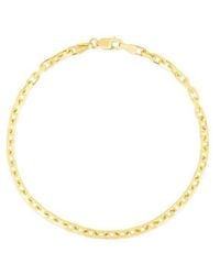 Tresorra - 14K French Cable Chain Bracelet - Lyst