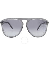 Guess - Gradient Smoke Browline Sunglasses Gu00058 20b 59 - Lyst