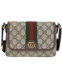 Gucci - Ophidia Gg Monogram Mini Crossbody Bag - Lyst