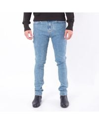 Burberry - Harloe Straight Hem Mid Rise Jeans, Waist - Lyst