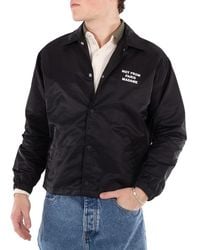 Drole de Monsieur - La Veste Slogan Nylon Jacket - Lyst