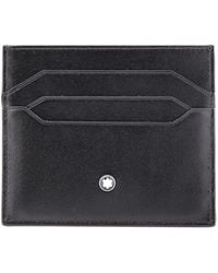 Montblanc - Meisterstuck 6Cc Leather Card Holder - Lyst