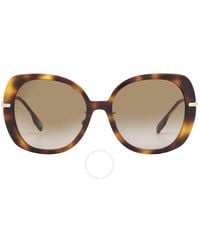Burberry - Eugenie Gradient Butterfly Sunglasses Be4374f 331613 55 - Lyst