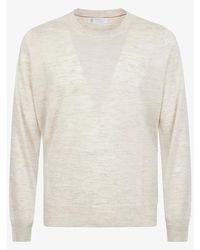 Brunello Cucinelli - Light Silk Linen Sweater, Brand Size 48 (Us - Lyst