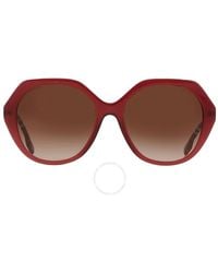 Burberry - Vanessa Brown Gradient Geometric Sunglasses Be4375 401813 55 - Lyst