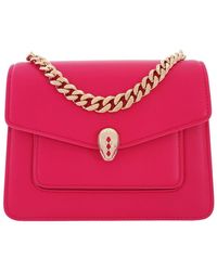 BVLGARI - Small Serpenti Forever Maxi Chain Crossbody Bag 292030 - Lyst