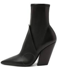 Burberry - Rose 100 Leather Ankle Boots - Lyst