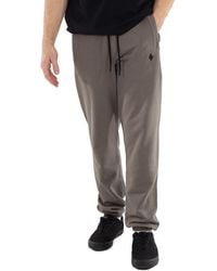 Marcelo Burlon - Marcel Burlon Cross Logo Print Cotton Track Pants - Lyst