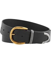 Roberto Cavalli - Leather Belt, Brand Cm - Lyst