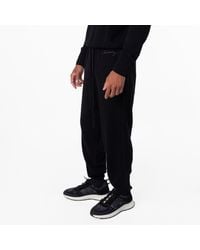 Burberry - Logo Embroidered Cashmere Jogging Pants - Lyst