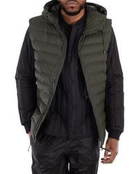 Rains - Adjustable Hood Drawstring Sleeveless Jacket - Lyst
