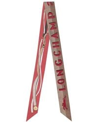 Longchamp - A Toute Allure Silk Headband - Lyst