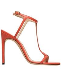 Bally - Natalia Strappy Leather Sandals, Brand Size 37 Us - Lyst
