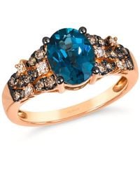 Le Vian - Ladies Deep Sea Topaz Mosaic Rings Set - Lyst