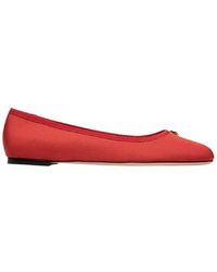 Bally - Silk Faille Fabric Rina Flats, Brand Size 36 Us - Lyst
