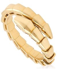 BVLGARI - Serpenti Viper One-Coil 18 Kt Ring - Lyst