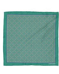 Ferragamo - Ferragamo Geometric Pattern Pocket Square - Lyst