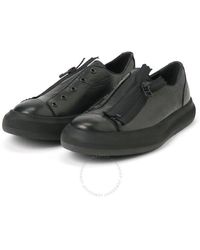 Yohji Yamamoto - Low Top Zip-up Sneakers - Lyst