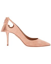 Aquazzura Ladies High Heel Pump Forever Marilyn Light Pink 85 Pump F.marilyn Sue