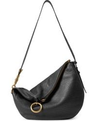 Burberry - Leather Knight Shoulder Bag - Lyst
