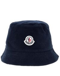 Moncler - Logo-Patch Bucket Hat - Lyst