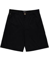 Versace - Medusa Hardware Gabardine Cargo Shorts - Lyst