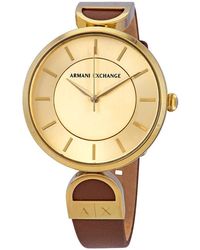 armani exchange watches for girls