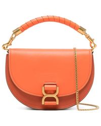 Chloé - Marcie Chain Flap Leaather Tote Bag - Lyst