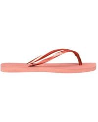 Havaianas - Slim Square-Shape Rubber Flip Flops, Brand Size 39/40 Us - Lyst