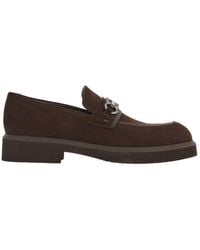 Ferragamo - Fiorello Gancini Ornament Moccasin - Lyst