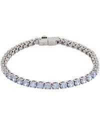 Swarovski - Matrix Rhodium-Plated Crystal Bracelet - Lyst